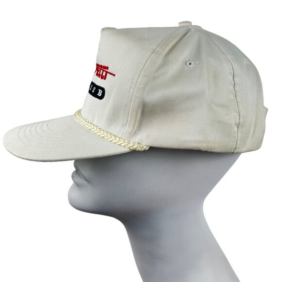 Vintage John Andretti Snapback Baseball Hat Cap Fan Club OSFA Embroidered White - Picture 10 of 16